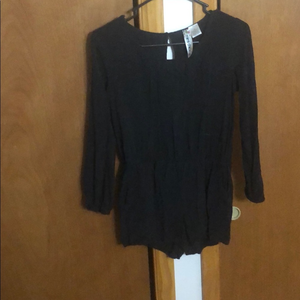 Long sleeve romper